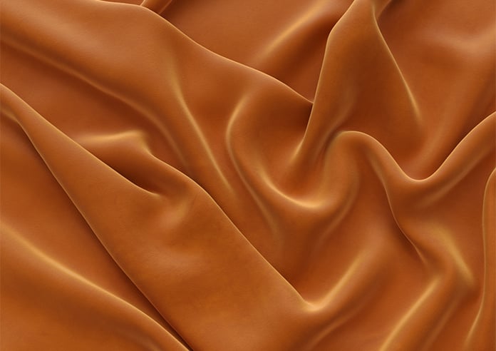 Ultra Luxe Velvet, Rust - Motorised Roman Blind - Image 4